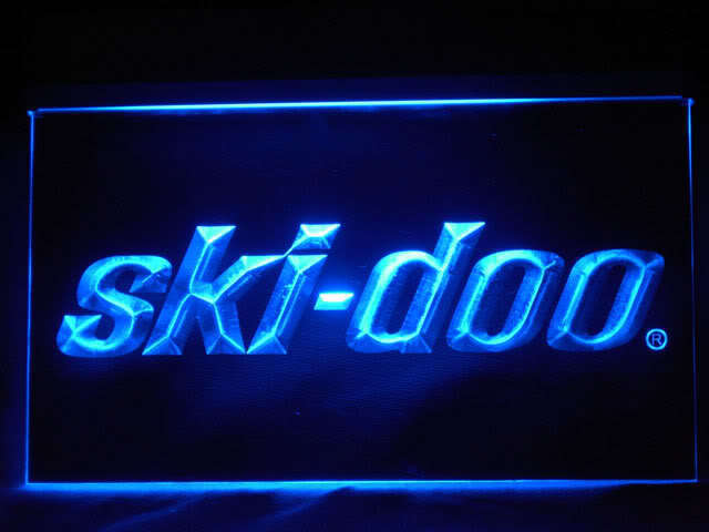 Ski-Doo Snowmobiles LED Sign